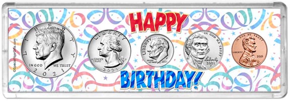 2021 Happy Birthday Coin Gift Set LARGE