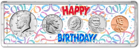 2024 Happy Birthday Coin Gift Set LARGE