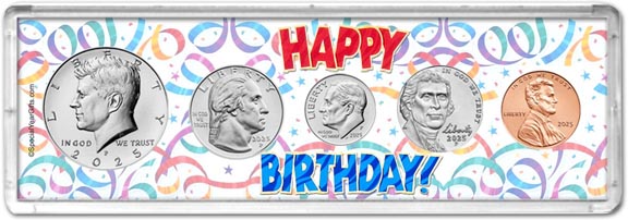 Happy Birthday Coin Gift Set LARGE