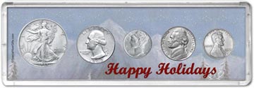 1943 Happy Holidays Coin Gift Set THUMBNAIL