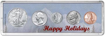 1944 Happy Holidays Coin Gift Set THUMBNAIL