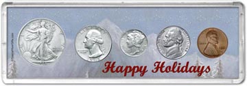 1945 Happy Holidays Coin Gift Set THUMBNAIL