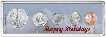 1946 Happy Holidays Coin Gift Set THUMBNAIL