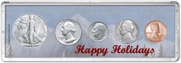 1947 Happy Holidays Coin Gift Set THUMBNAIL