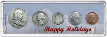 1954 Happy Holidays Coin Gift Set THUMBNAIL