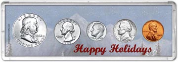 1962 Happy Holidays Coin Gift Set THUMBNAIL