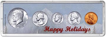 1964 Happy Holidays Coin Gift Set THUMBNAIL
