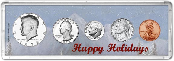 1978 Happy Holidays Coin Gift Set MAIN