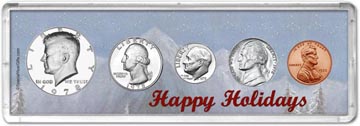 1978 Happy Holidays Coin Gift Set THUMBNAIL