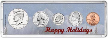 2003 Happy Holidays Coin Gift Set THUMBNAIL