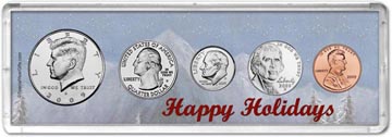 2009 Happy Holidays Coin Gift Set THUMBNAIL