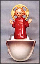 Child Jesus, M. I. Hummel Holy Water Font MAIN
