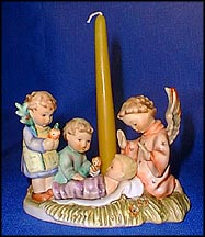 Silent Night, M. I. Hummel Candle Holder MAIN