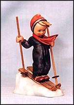 Skier, M. I. Hummel Figurine MAIN