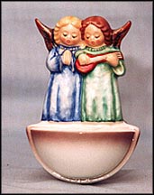 Angel Duet, M. I. Hummel Holy Water Font MAIN