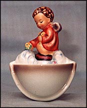 Angel Cloud, M. I. Hummel Holy Water Font MAIN