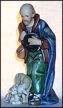 Shepherd With Sheep, M. I. Hummel Nativity MAIN