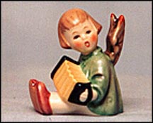 Angel With Accordion, M. I. Hummel Figurine MAIN