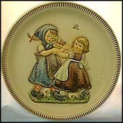 1980 Ring Around The Rosie, M. I. Hummel Anniversary Plate MAIN