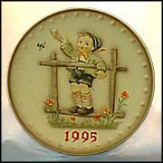 1995 Come Back Soon, M. I. Hummel Annual Plate MAIN