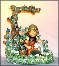Favorite Pet- Exclusive Retirement Issue, M. I. Hummel Figurine MAIN