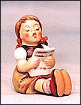 Girl With Sheet Music, M. I. Hummel Figurine MAIN