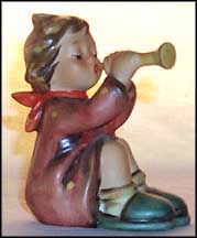 Girl With Trumpet, M. I. Hummel Figurine MAIN