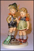 Timid Little Sister, M. I. Hummel Figurine MAIN