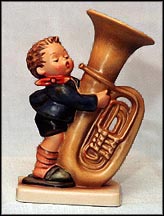 Tuba Player, M. I. Hummel Figurine MAIN