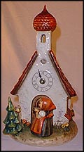 Chapel Time (open windows/closed hole), M. I. Hummel Clock MAIN