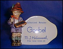 Dealer Plaque (U.S.), M. I. Hummel Plaque MAIN