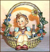 Basket Of Gifts, M. I. Hummel Figurine MAIN