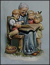 Story From Grandma, M. I. Hummel Figurine MAIN