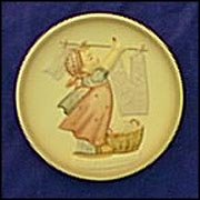 Wash Day, M. I. Hummel Mini Plate MAIN