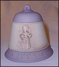 1994 Festival Harmony With Mandolin, M. I. Hummel Christmas Bell MAIN