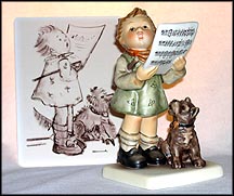 Harmony & Lyric, M. I. Hummel Figurine MAIN