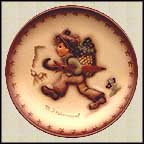 Globe Trotter, M. I. Hummel Mini Annual Plate MAIN