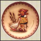 Goose Girl, M. I. Hummel Mini Annual Plate MAIN
