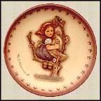 Apple Tree Girl, M. I. Hummel Mini Annual Plate MAIN