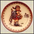 School Girl, M. I. Hummel Mini Annual Plate MAIN
