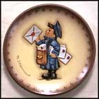 Postman, M. I. Hummel Mini Annual Plate MAIN