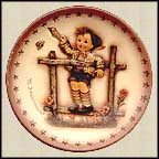 Come Back Soon, M. I. Hummel Mini Annual Plate MAIN