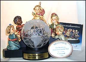 Wanderers with Globe, M. I. Hummel Figurine MAIN