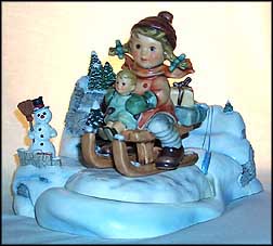Christmas Delivery Gift Set, M. I. Hummel Figurine MAIN