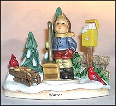 Let It Snow Collector Set, M. I. Hummel Figurine MAIN