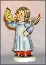 Heavenly Horn Player, M. I. Hummel Figurine MAIN