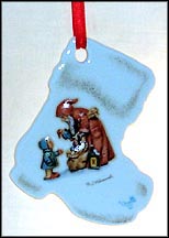 St. Nicholas Day Boot, M. I. Hummel Ornament MAIN