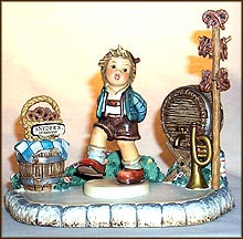 Alpine Dancer Collector Set, M. I. Hummel Figurine MAIN