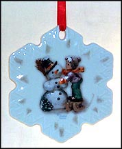 Making New Friends Flake, M. I. Hummel Ornament MAIN