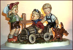 Soap Box Derby, M. I. Hummel Figurine MAIN